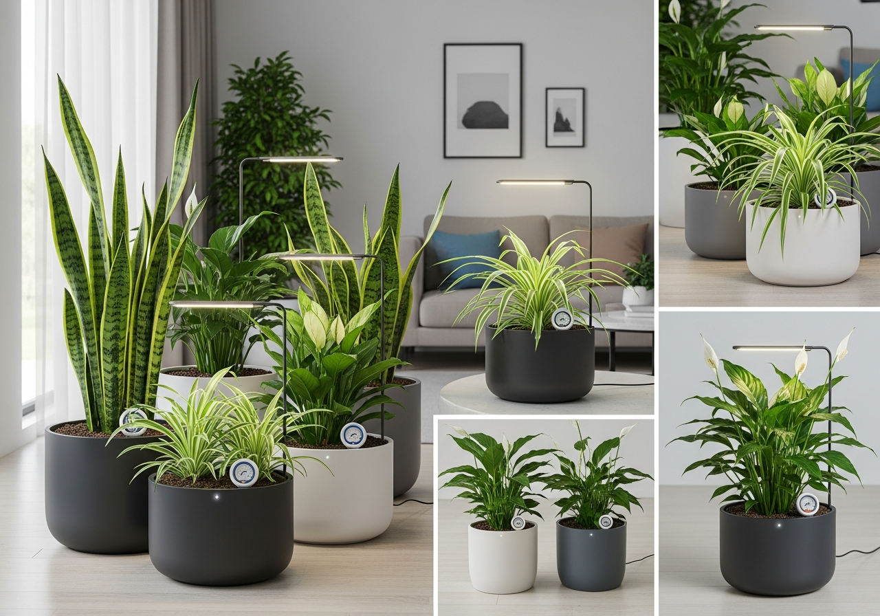 Air-Purifying Indoor Garden Kit