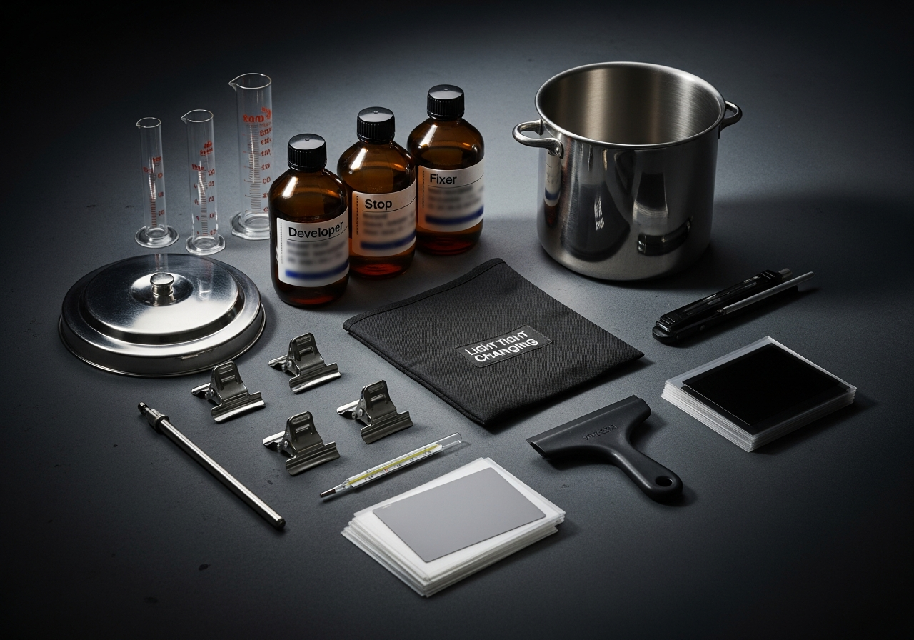 Film Photography & Darkroom Kit