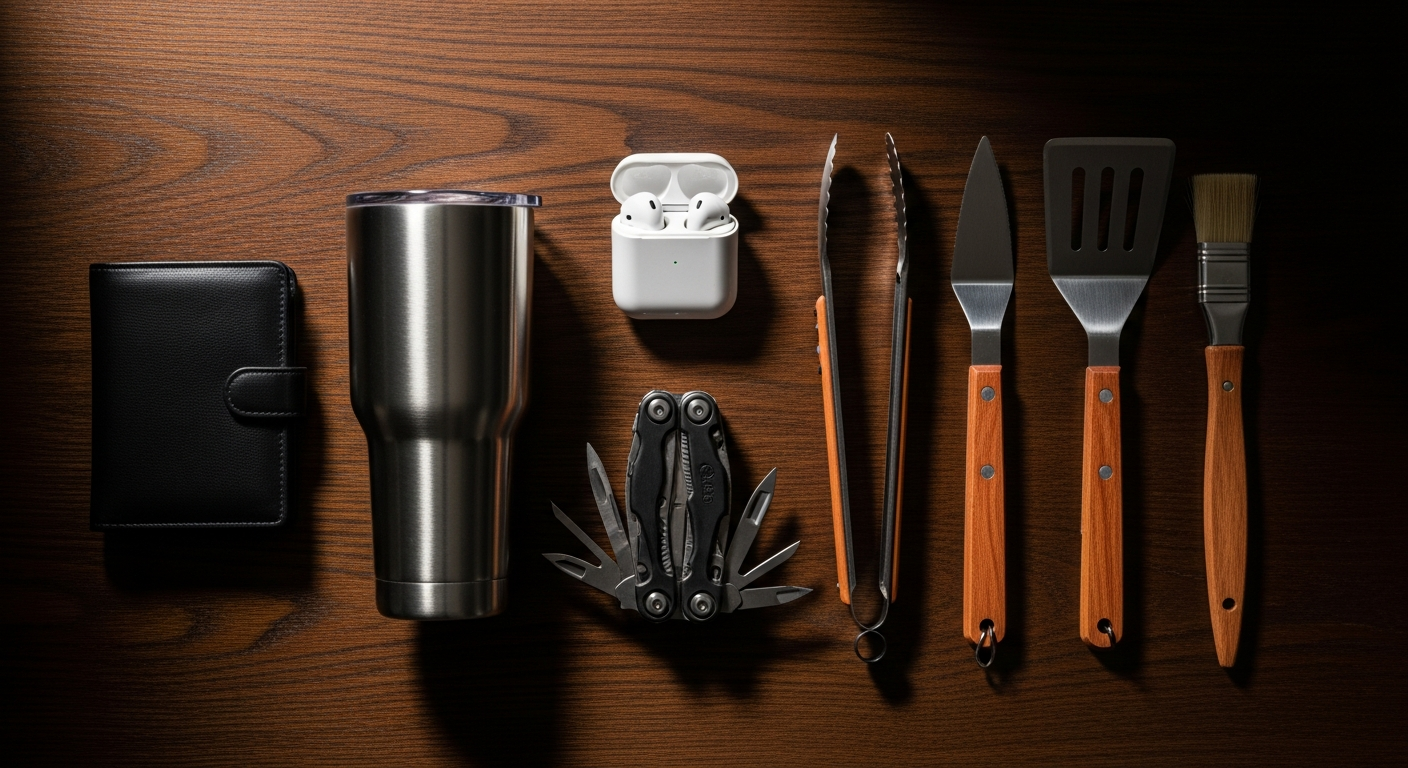 Complete Gifts for Dad setup with all essentials