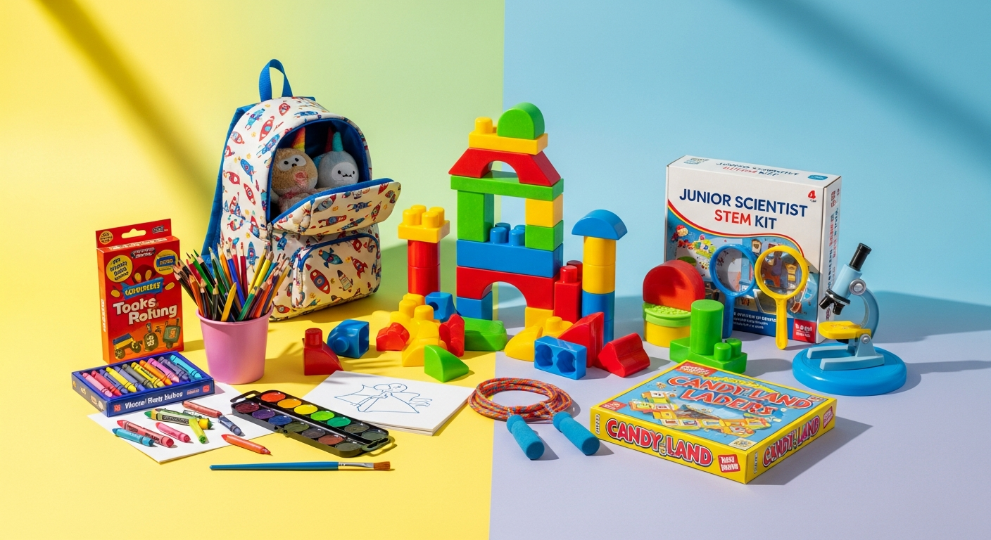 Complete Gifts for Kids setup with all essentials