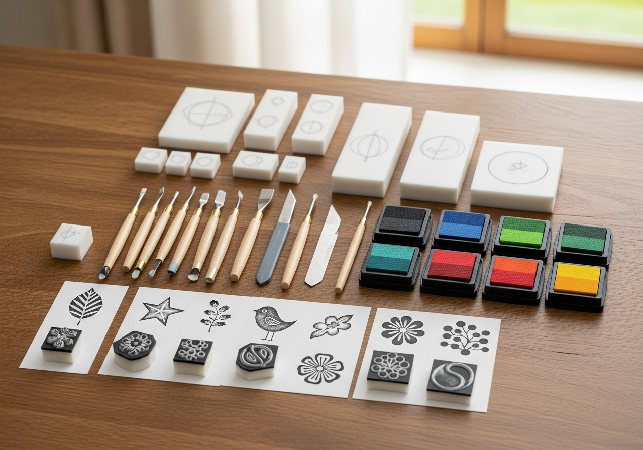 Rubber Stamp Carving Kit