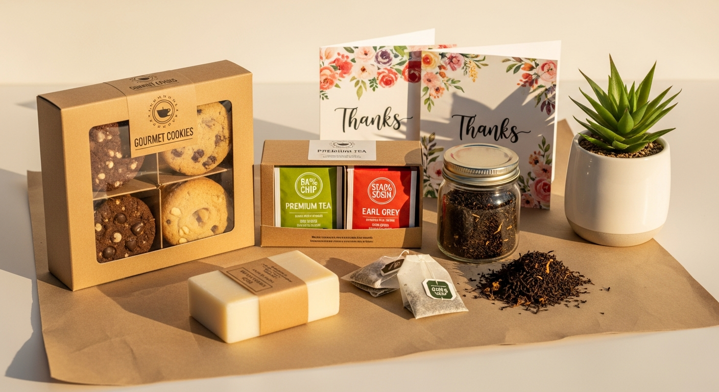 Complete Thank You Gift Bundle setup with all essentials