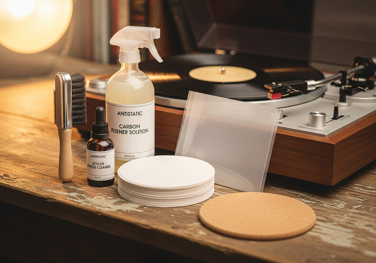 Vinyl Record Care & Storage Kit