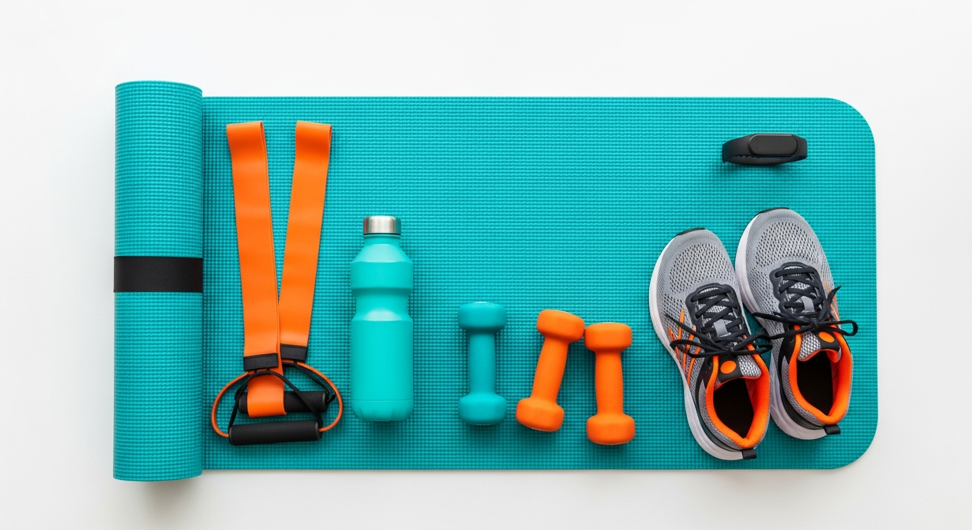 Complete Home Wellness & Self-Care Kit setup with all essentials